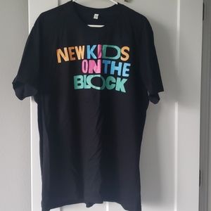 New Kids on the Block black tshirt 2xl